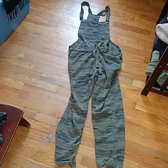 wallflower camo overalls